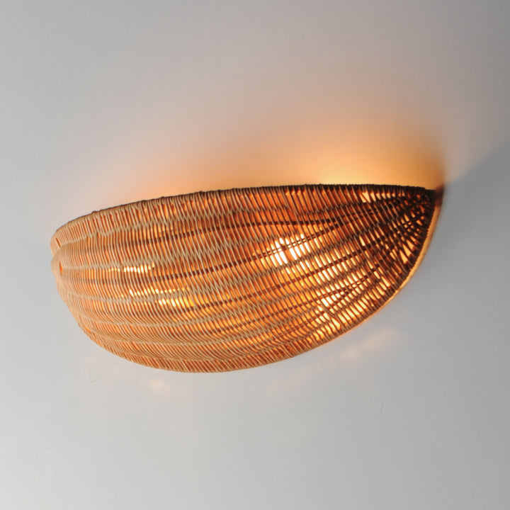 Bower Wall Sconce Natural / Natural Aged Brass alternate view