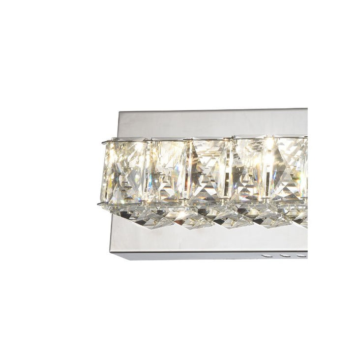 Chrome Crystal Vanity Light (KD19) by Bethel - view 2