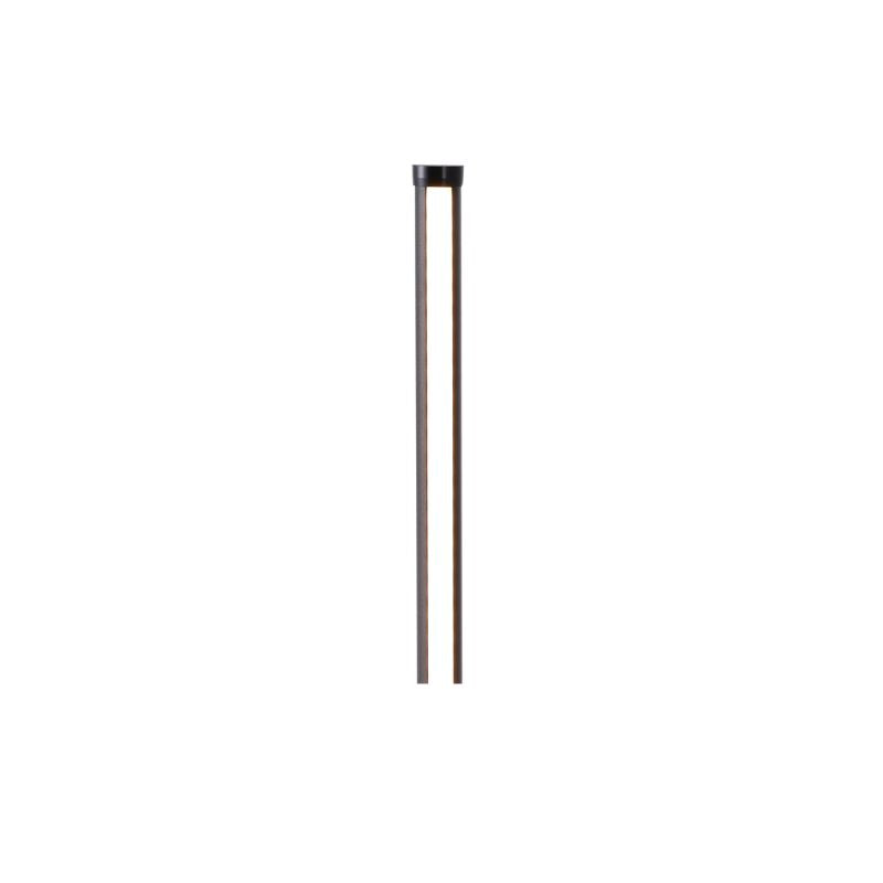 Black Linear LED Stick Table Lamp with White Acrylic Diffuser by Bethel - view 3