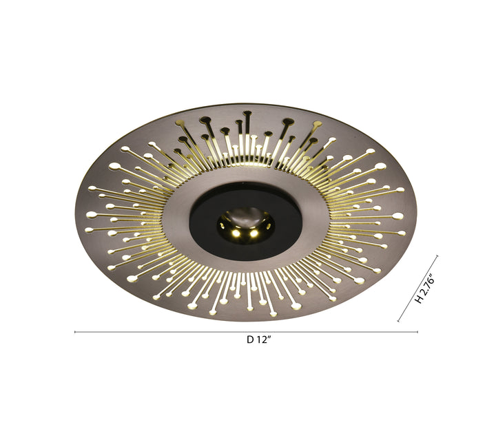 Round Frame LED Wall Sconce by Bethel - view 4