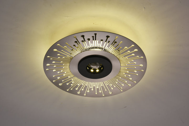 Round Frame LED Wall Sconce by Bethel - view 5