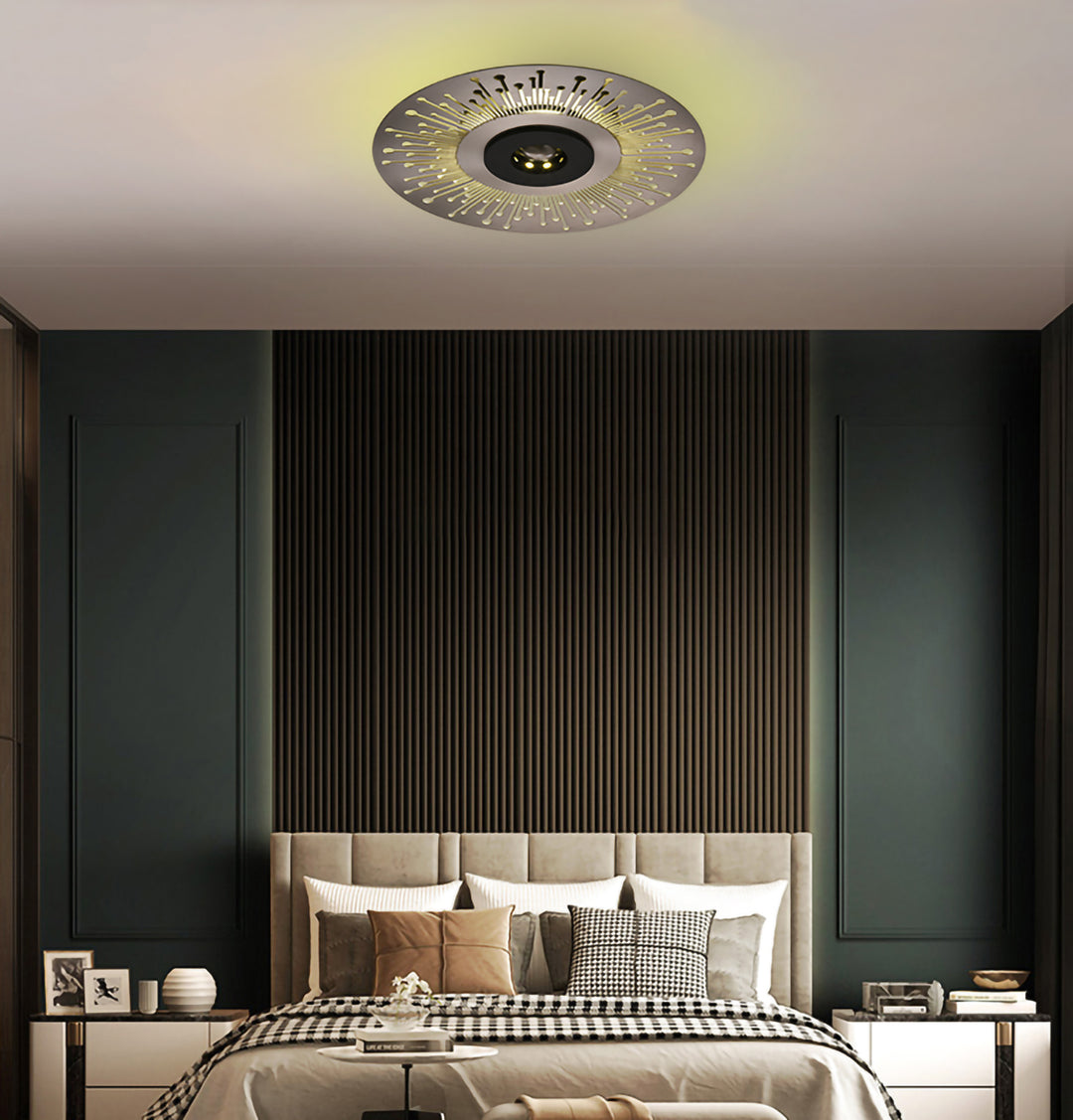 Round Frame LED Wall Sconce by Bethel - view 6