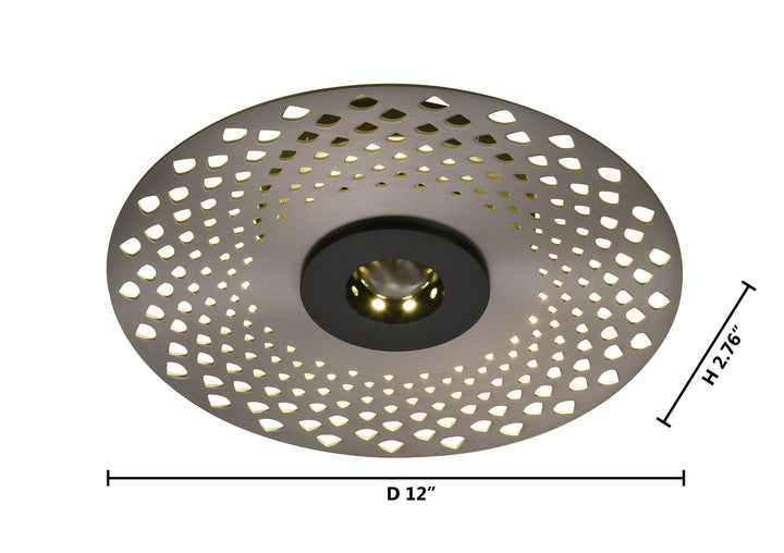 Round Frame LED Wall Sconce by Bethel - view 9