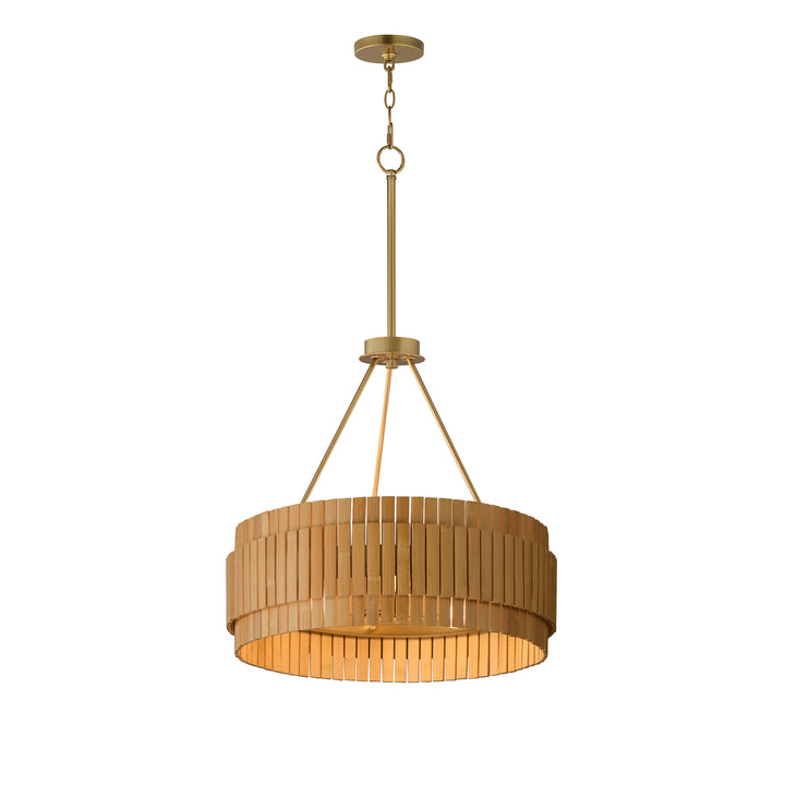 Satori Chandelier Natural / Natural Aged Brass