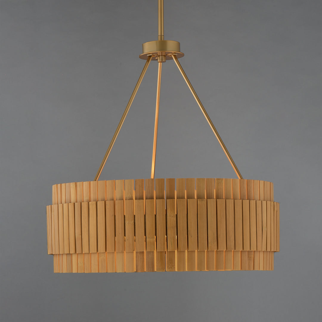 Satori Chandelier Natural / Natural Aged Brass alternate view
