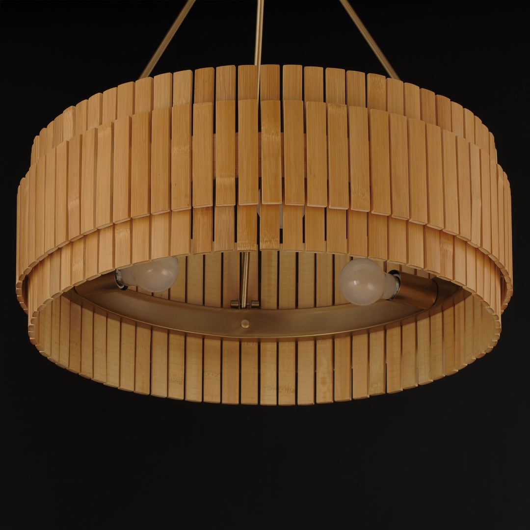 Satori Chandelier Natural / Natural Aged Brass alternate view