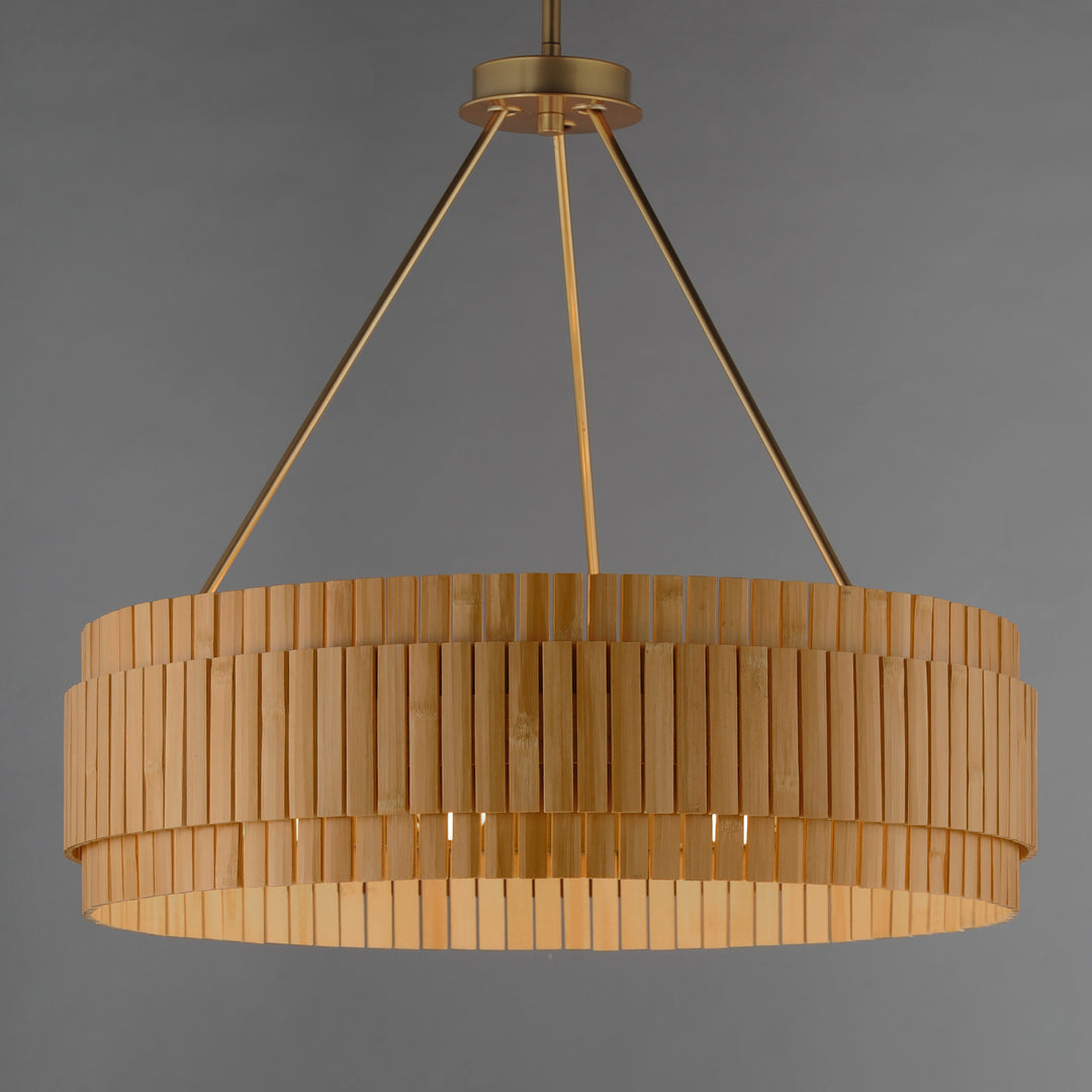 Satori Chandelier Natural / Natural Aged Brass alternate view