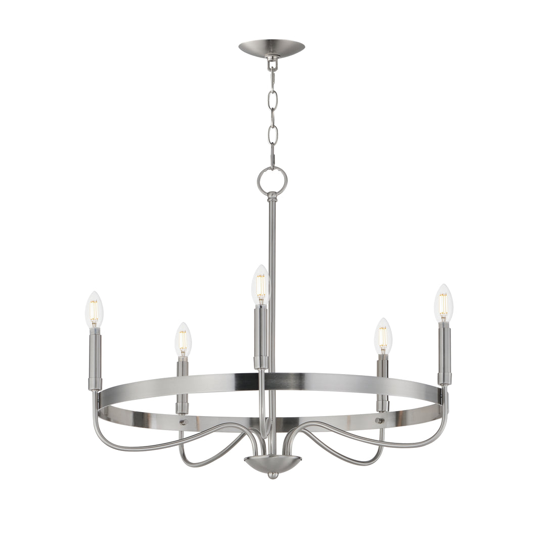 Frankie Chandelier Satin Nickel