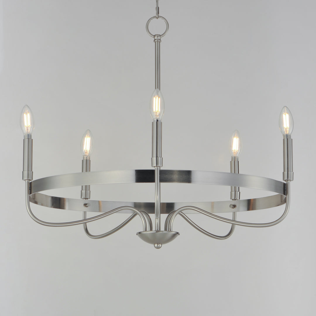 Frankie Chandelier Satin Nickel alternate view