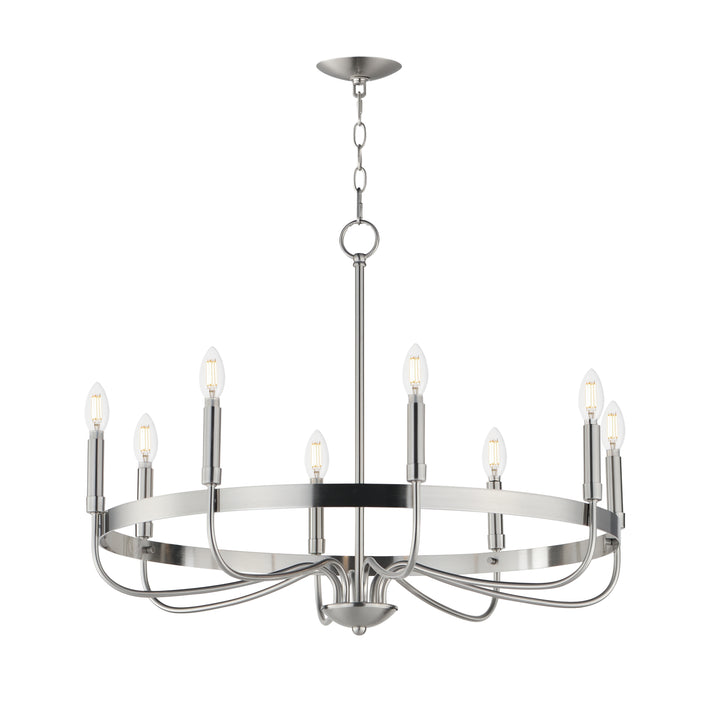 Frankie Chandelier Satin Nickel