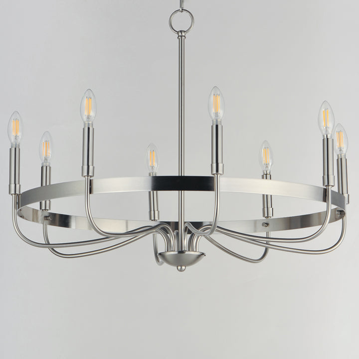 Frankie Chandelier Satin Nickel alternate view