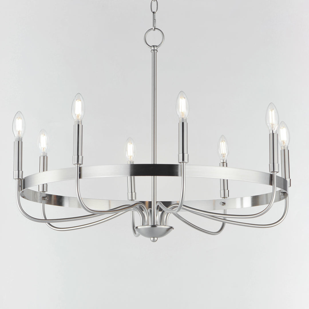Frankie Chandelier Satin Nickel alternate view