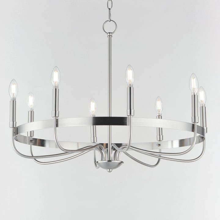 Frankie Chandelier Satin Nickel alternate view