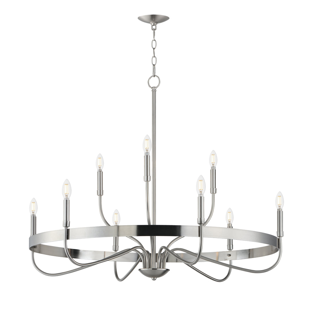 Frankie Chandelier Satin Nickel