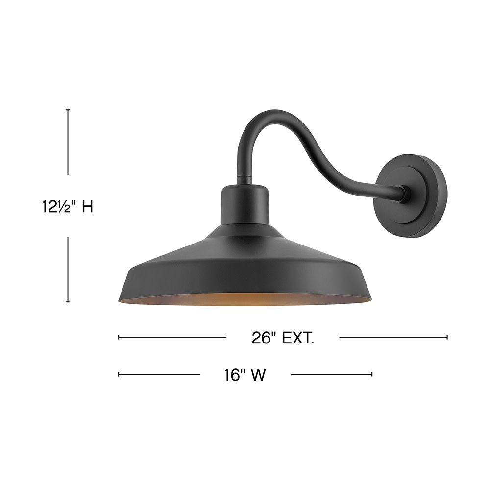 Forge Wall Mount Barn Light