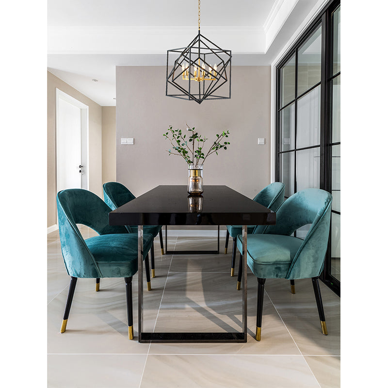 Interlocked Box Chandelier by Bethel - view 5