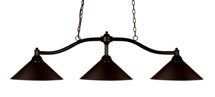 Chance - 3 Light Billiard Light (147BRZ)