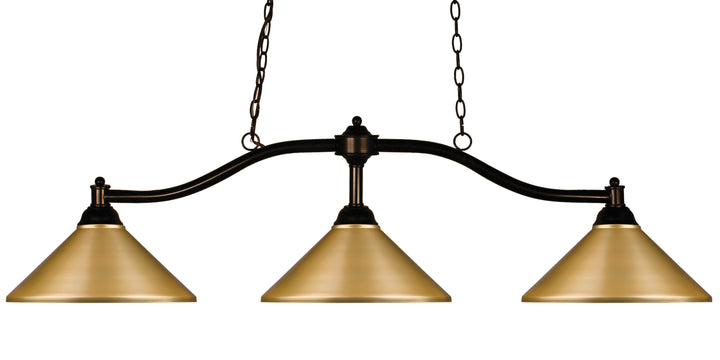 Chance - 3 Light Billiard Light (147BRZ)