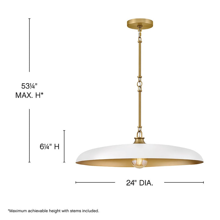 Sadie Large Dome Chandelier