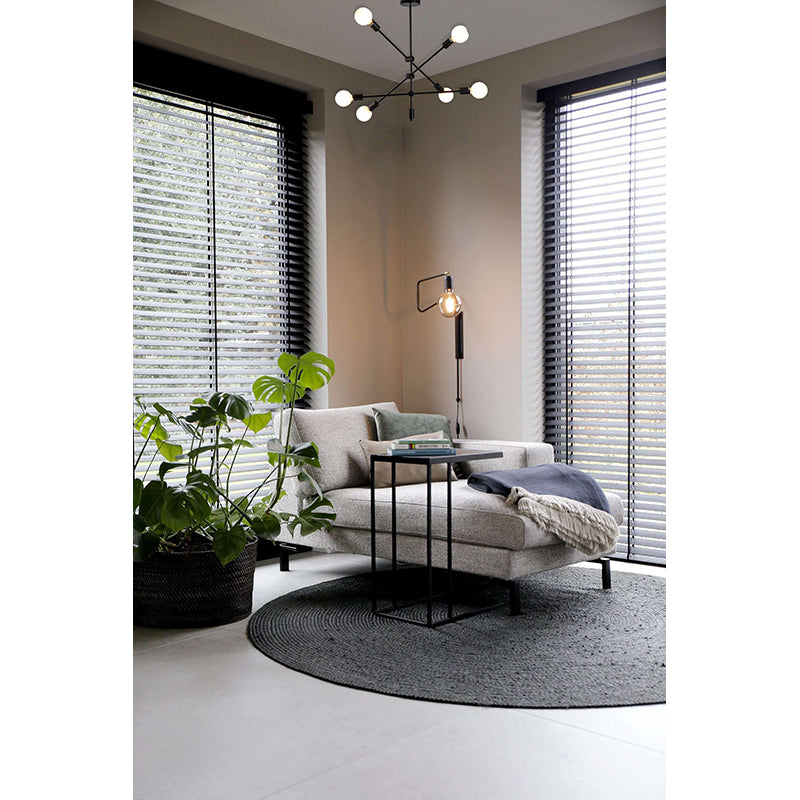 Matte Black Sputnik Frame Ceiling Fixture by Bethel - view 5