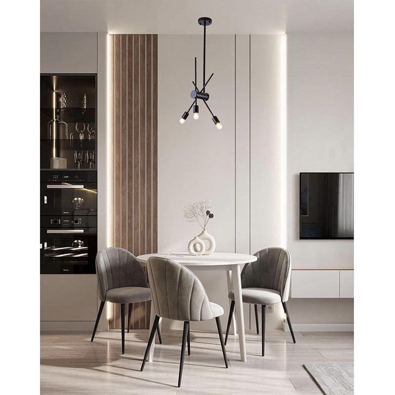 Frame Ceiling Fixture with Adjustable Three Arm by Bethel - view 13