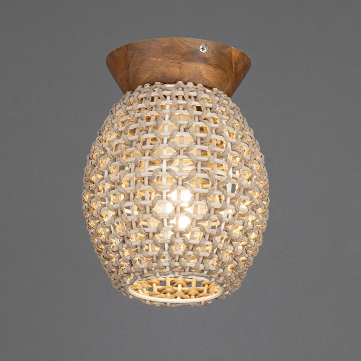 Cotswold Flush Mount Natural alternate view
