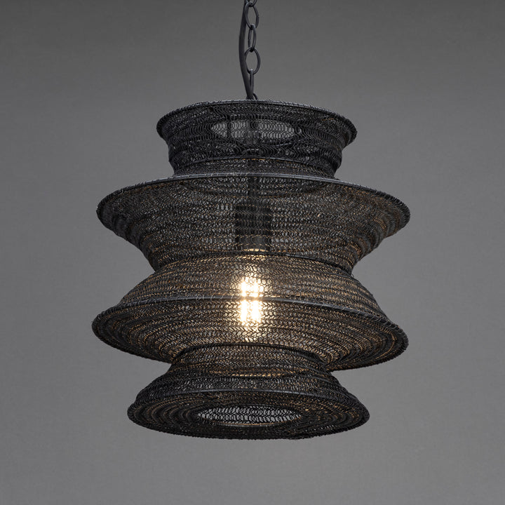 Krabi 1-Light Pendant Black alternate view