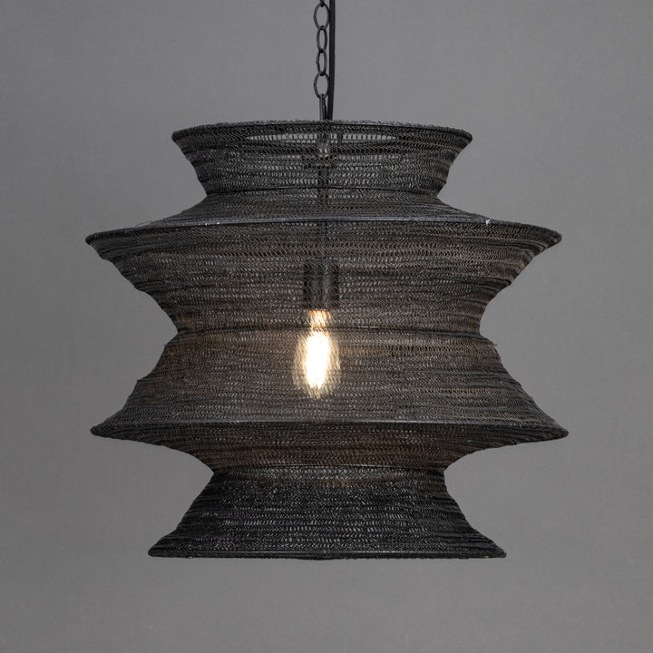 Krabi Large 1-Light Pendant Black alternate view