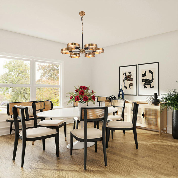 Ceiling Fixture with and Golden Accents by Bethel - view 8