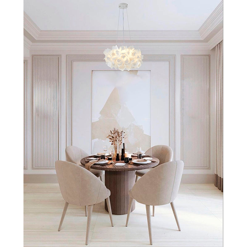 Acrylic Cloud LED Chandelier with Hardware (DLS44) by Bethel - view 7
