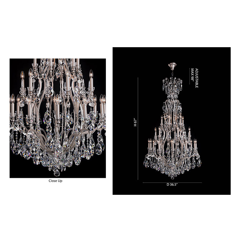 Crystal Chandelier (BET66) by Bethel - view 18
