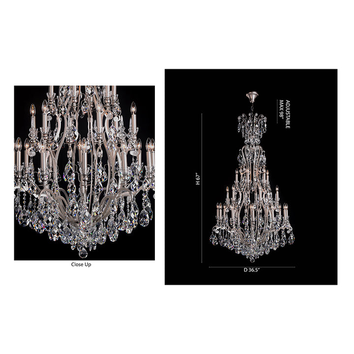 Crystal Chandelier (BET66) by Bethel - view 18