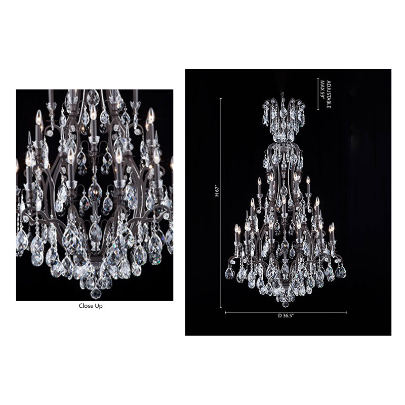 Crystal Chandelier (BET66) by Bethel - view 15