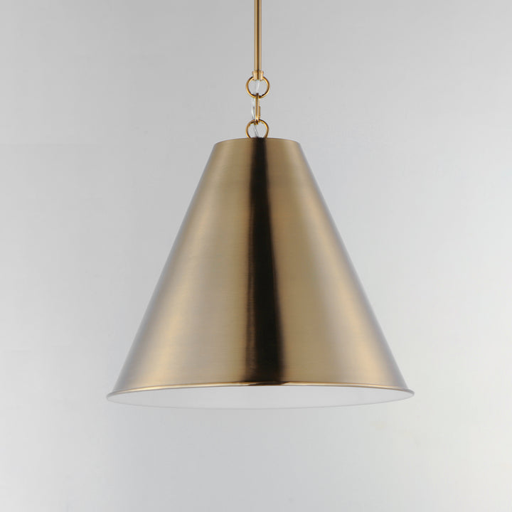 Veritas Pendant Heritage Brass alternate view
