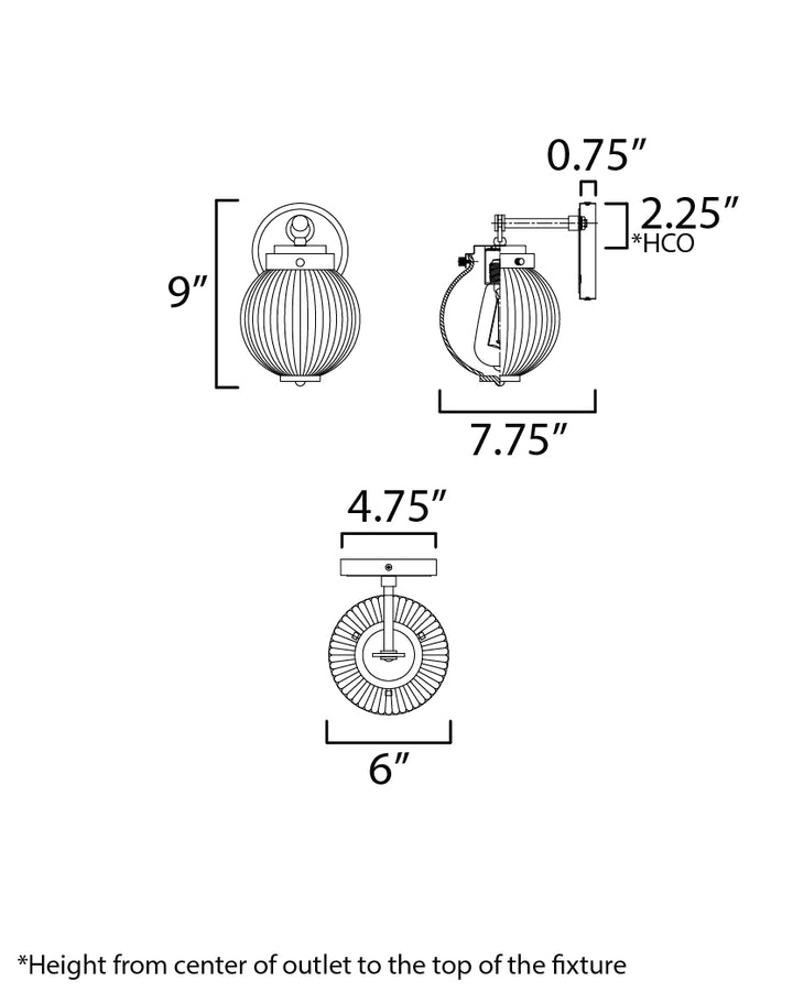 Kasbah Bath Vanity dimensions diagram