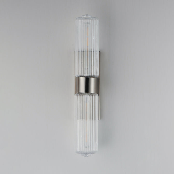Kasbah 2-Light Wall Sconce Satin Nickel alternate view