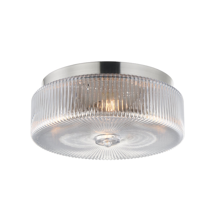 Kasbah 4-Light Flush Mount Satin Nickel