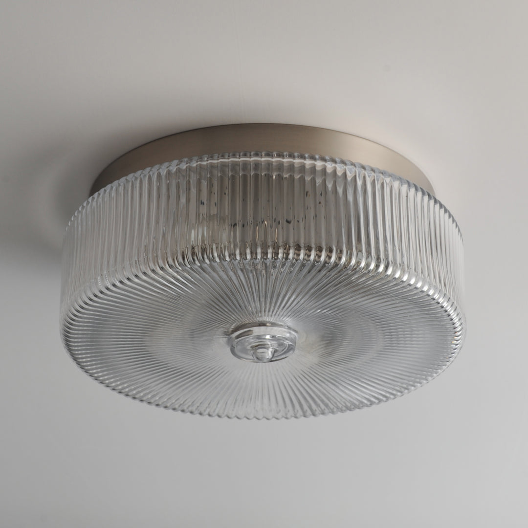 Kasbah 4-Light Flush Mount Satin Nickel alternate view