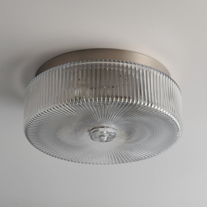 Kasbah 4-Light Flush Mount Satin Nickel alternate view