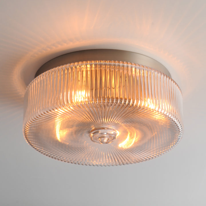 Kasbah 4-Light Flush Mount Satin Nickel alternate view