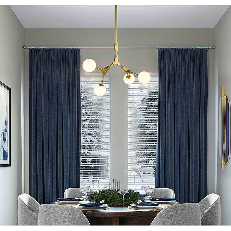 Frame Ceiling Fixture with Glass Shades by Bethel - view 6