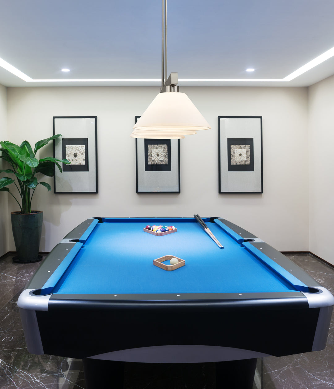 Cobalt - 3 Light Billiard Light