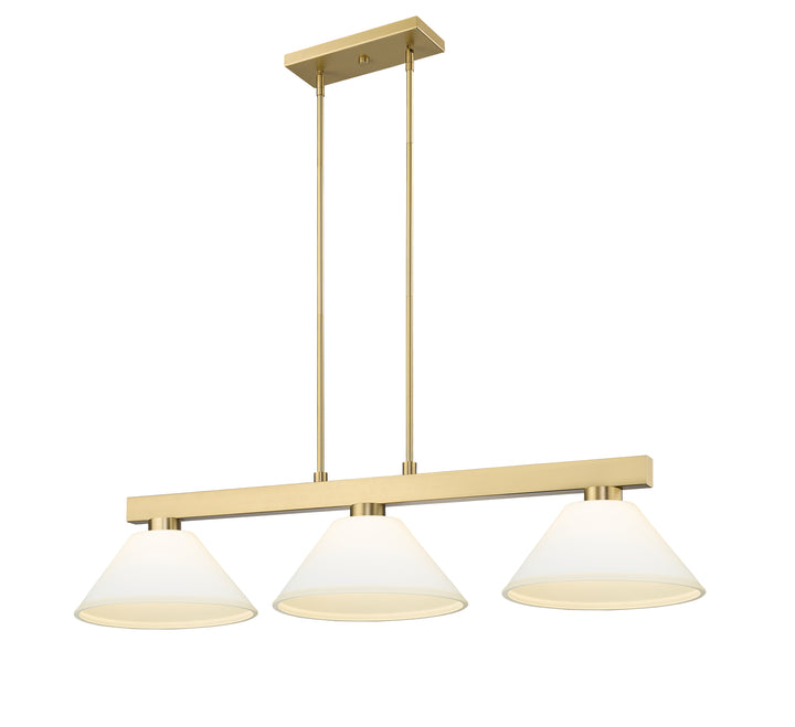 Cobalt - 3 Light Billiard Light (152MGLD-AMO14)