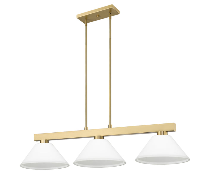 Cobalt - 3 Light Billiard Light (152MGLD-AMO14)