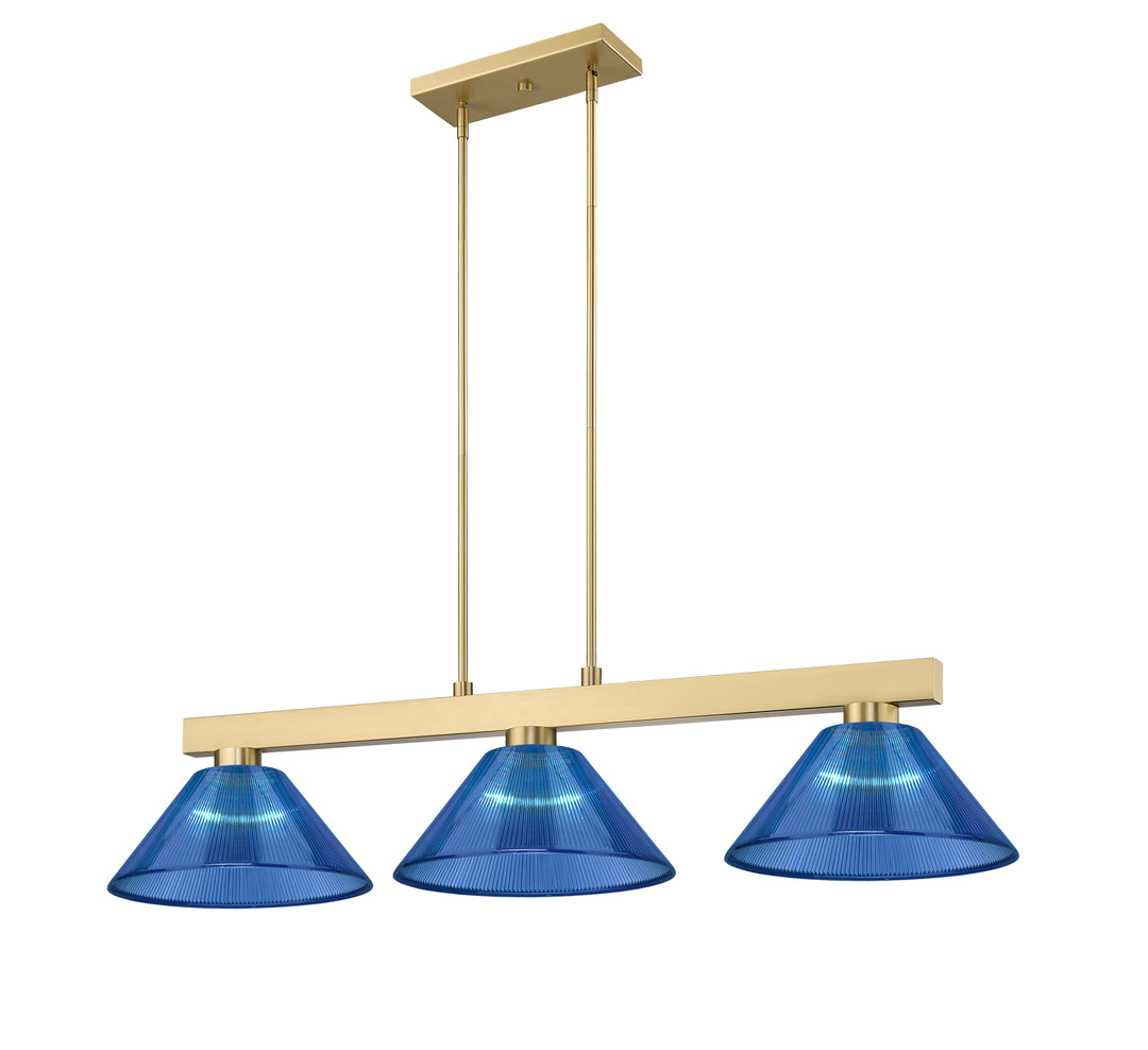 Cobalt - 3 Light Billiard Light (152MGLD)