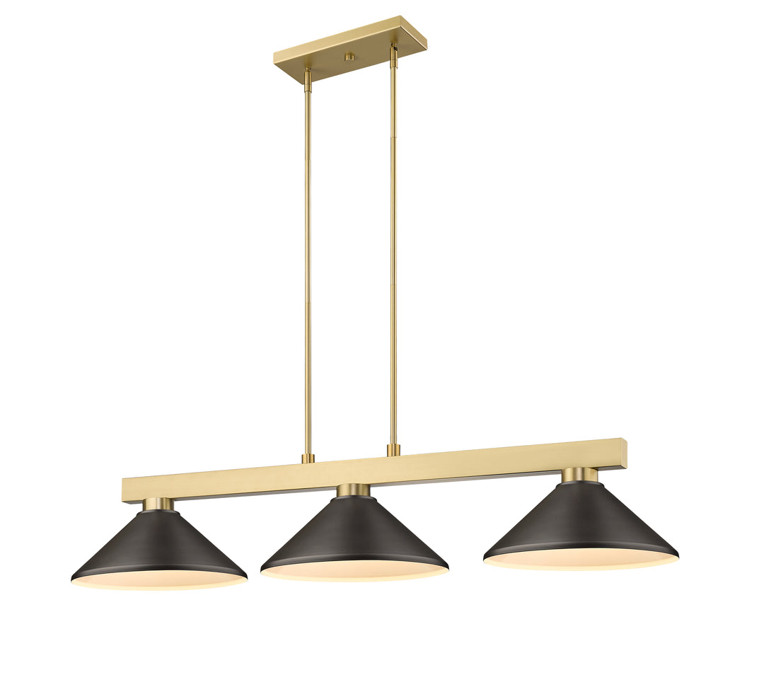 Cobalt - 3 Light Billiard Light (152MGLD)