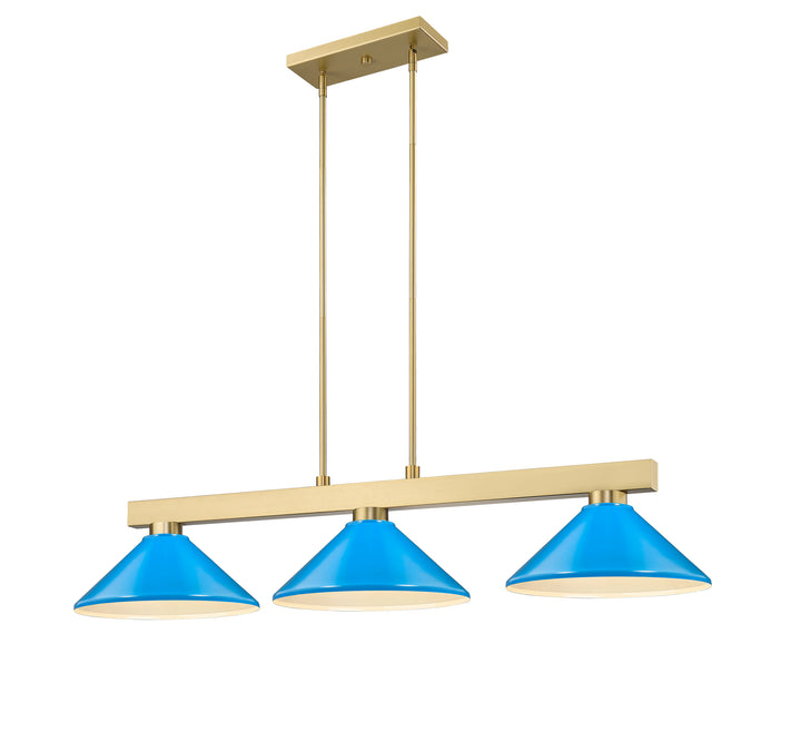 Cobalt - 3 Light Billiard Light (152MGLD)