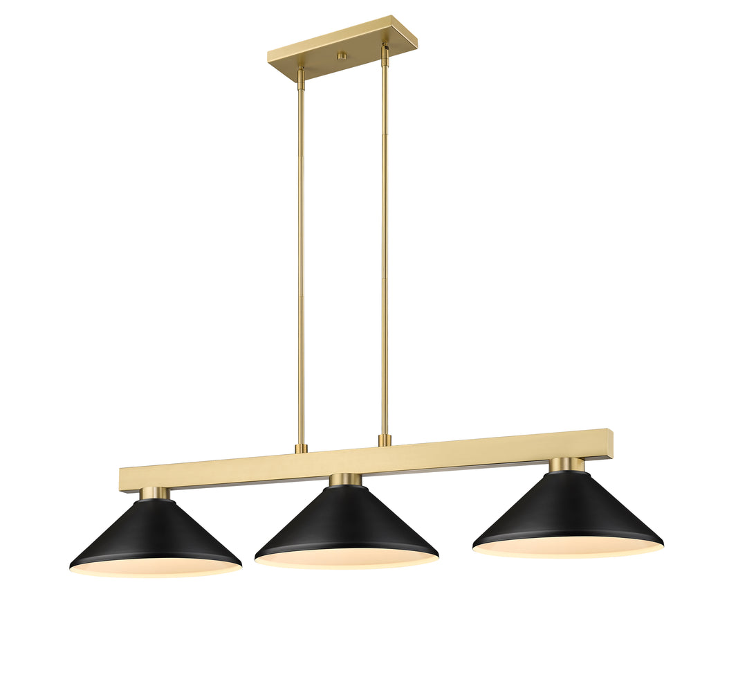Cobalt - 3 Light Billiard Light (152MGLD)