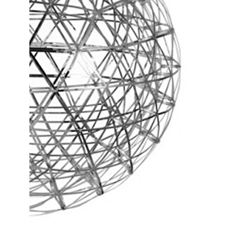 Round Metal Frame Ceiling Fixture with LED Star Lights by Bethel - view 7