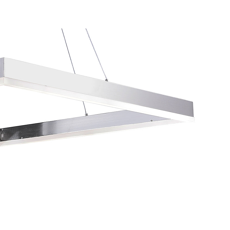 Framed LED Chandelier with Acrylic Diffuser by Bethel - view 5
